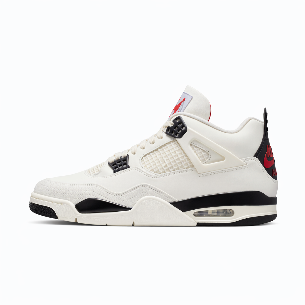 Air Jordan 4 "Flight Club" Sail and Black