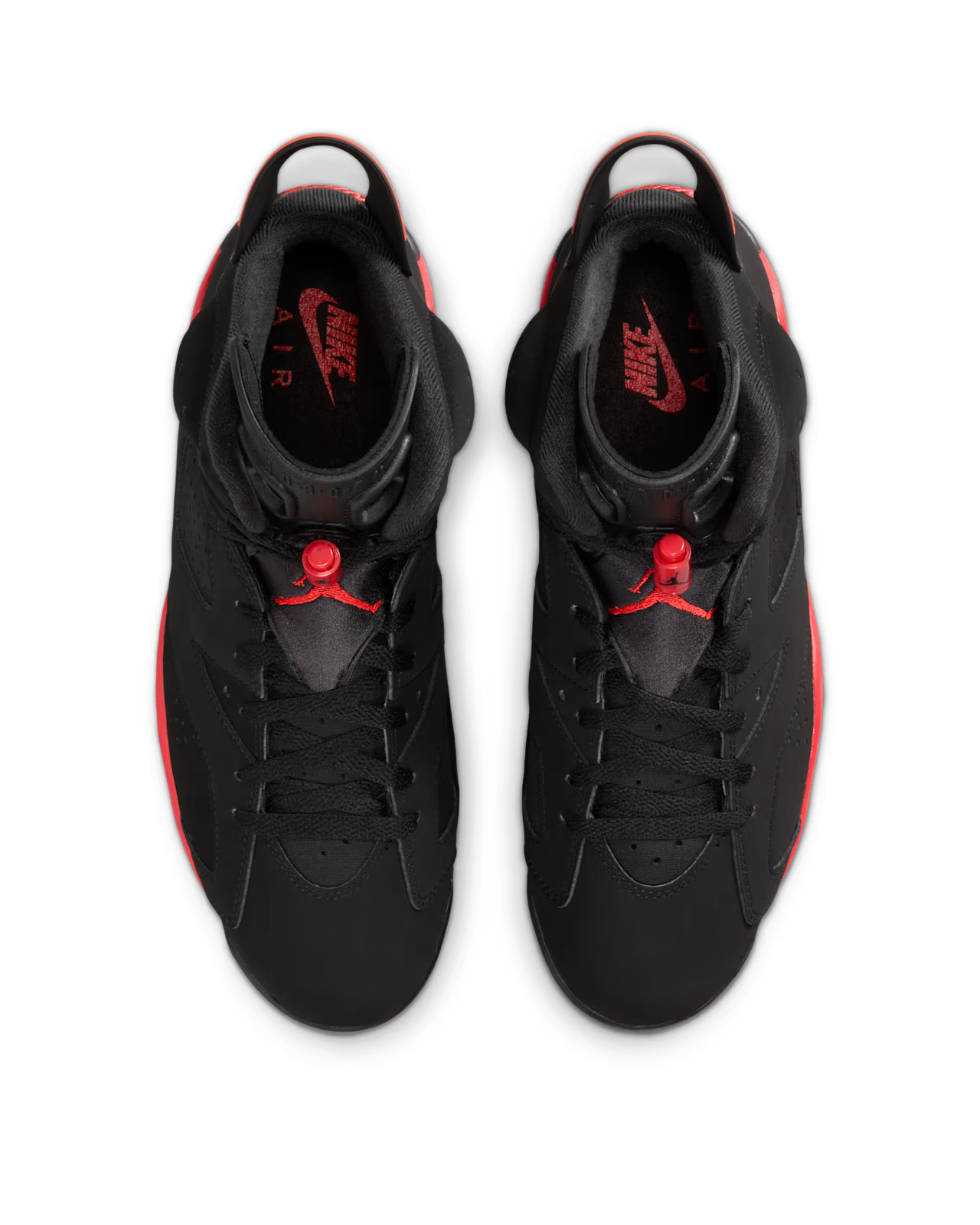 Air Jordan 6 Retro "Infrared Salesman" Black and Light Crimson